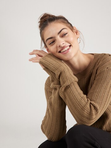 millane Sweater 'Viola' in Brown