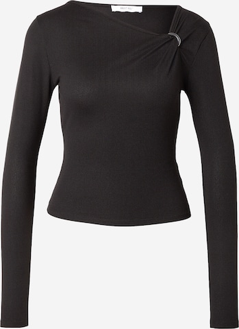 juoda ABOUT YOU Marškinėliai 'Charlie': priekis