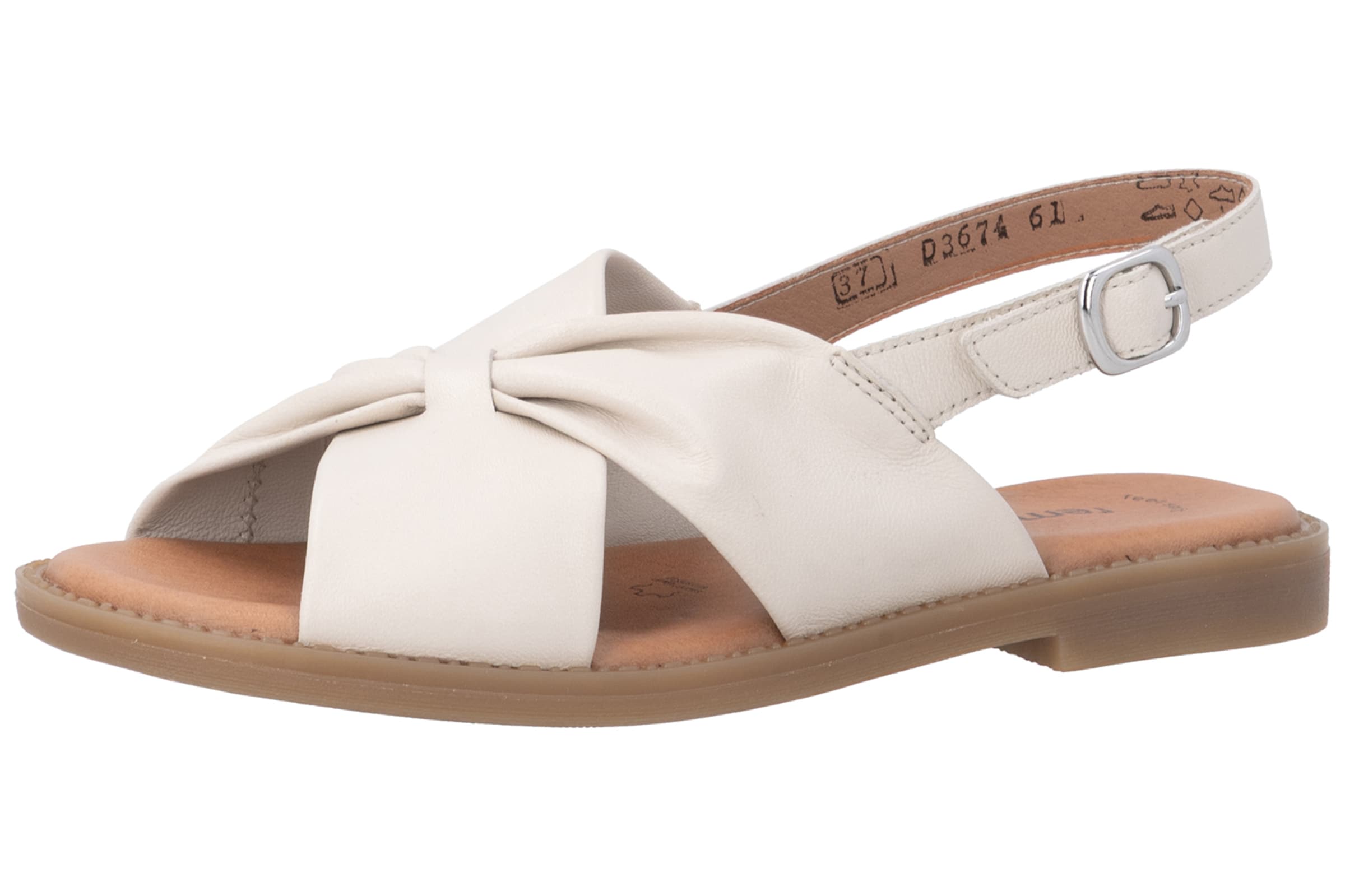 REMONTE Riemchensandalen ' D3674 ' in Beige: Vorderseite