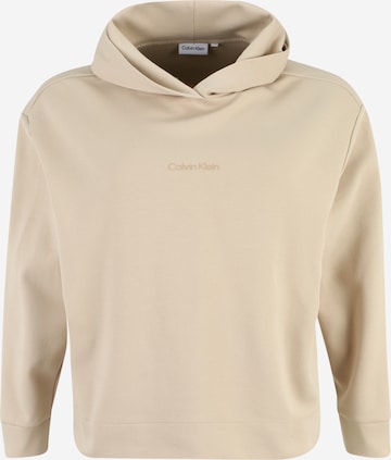 Calvin Klein Curve Sweatshirt in Beige: front