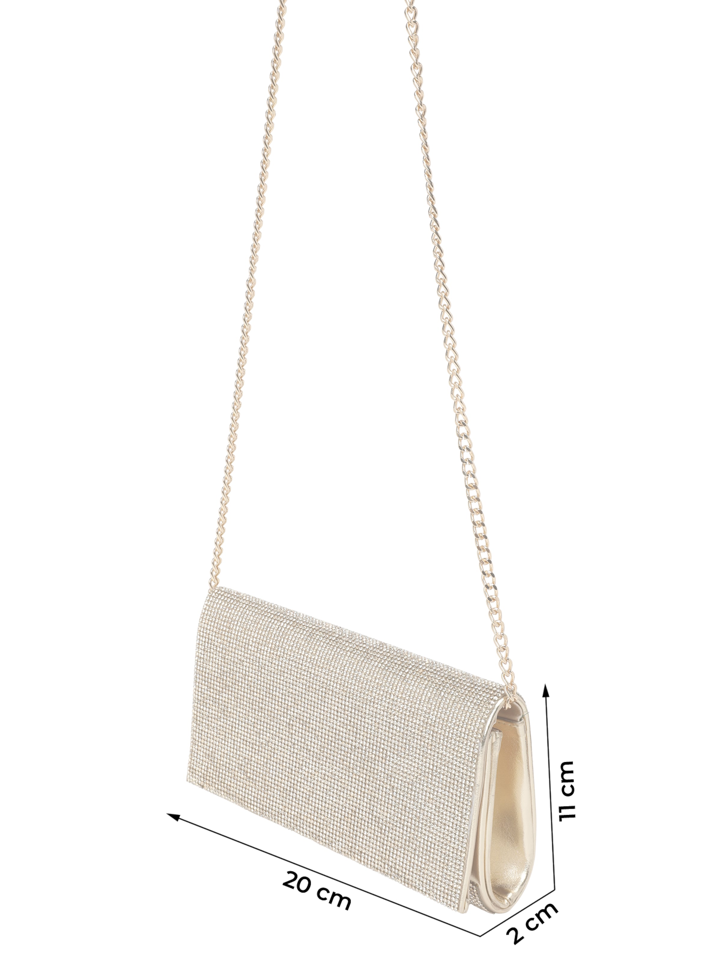 ALDO Clutch 'FAHARI' in Gold