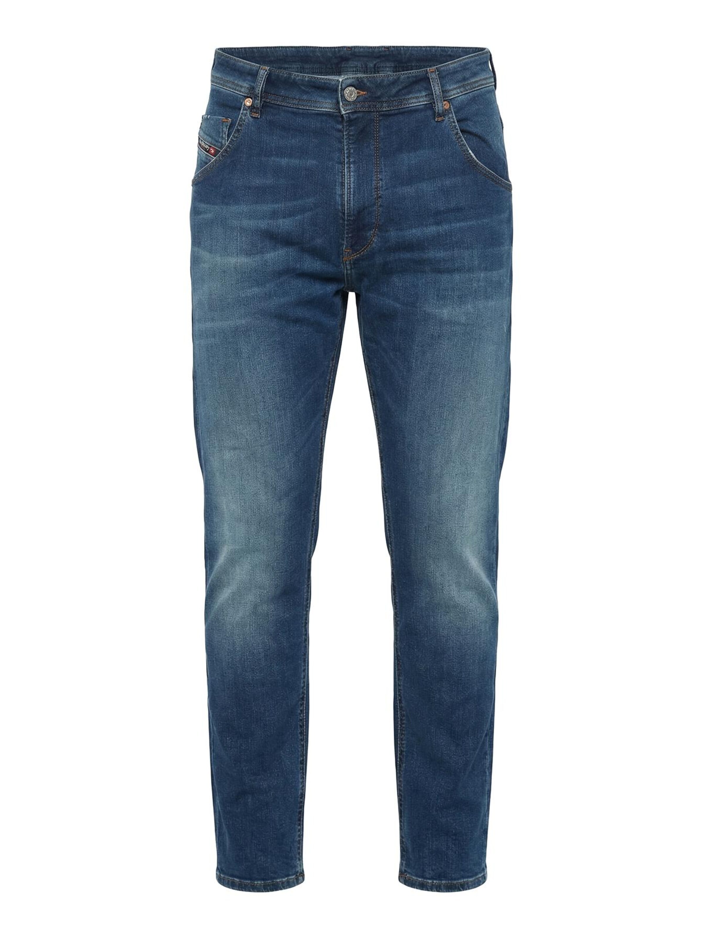 DIESEL Jeansy 'Superstretch JoggJeans Krooley' w kolorze niebieski: przód