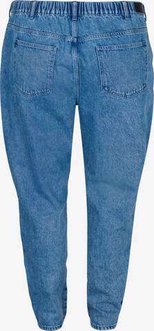 Zizzi Tapered Jeans 'Mille' i blå