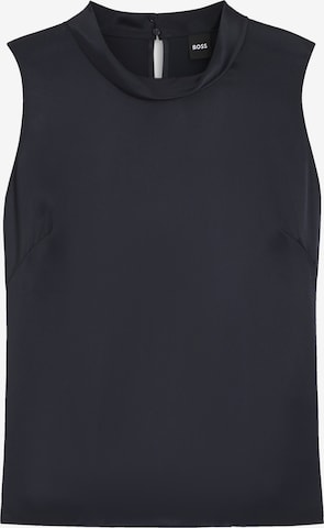 BOSS Blouse 'Baurina' in Blue: front