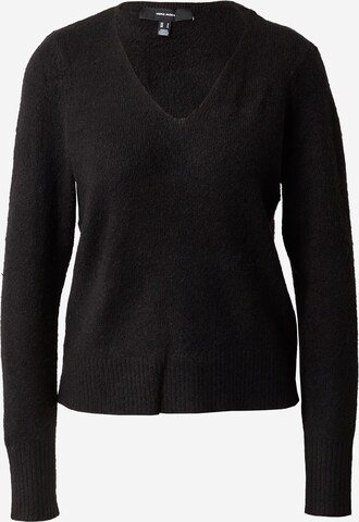 Pull-over 'NEW WIND' VERO MODA en noir : devant