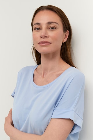 CULTURE - Camiseta 'Kajsa' en azul