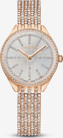 Swarovski Analoog horloge in Goud: voorkant