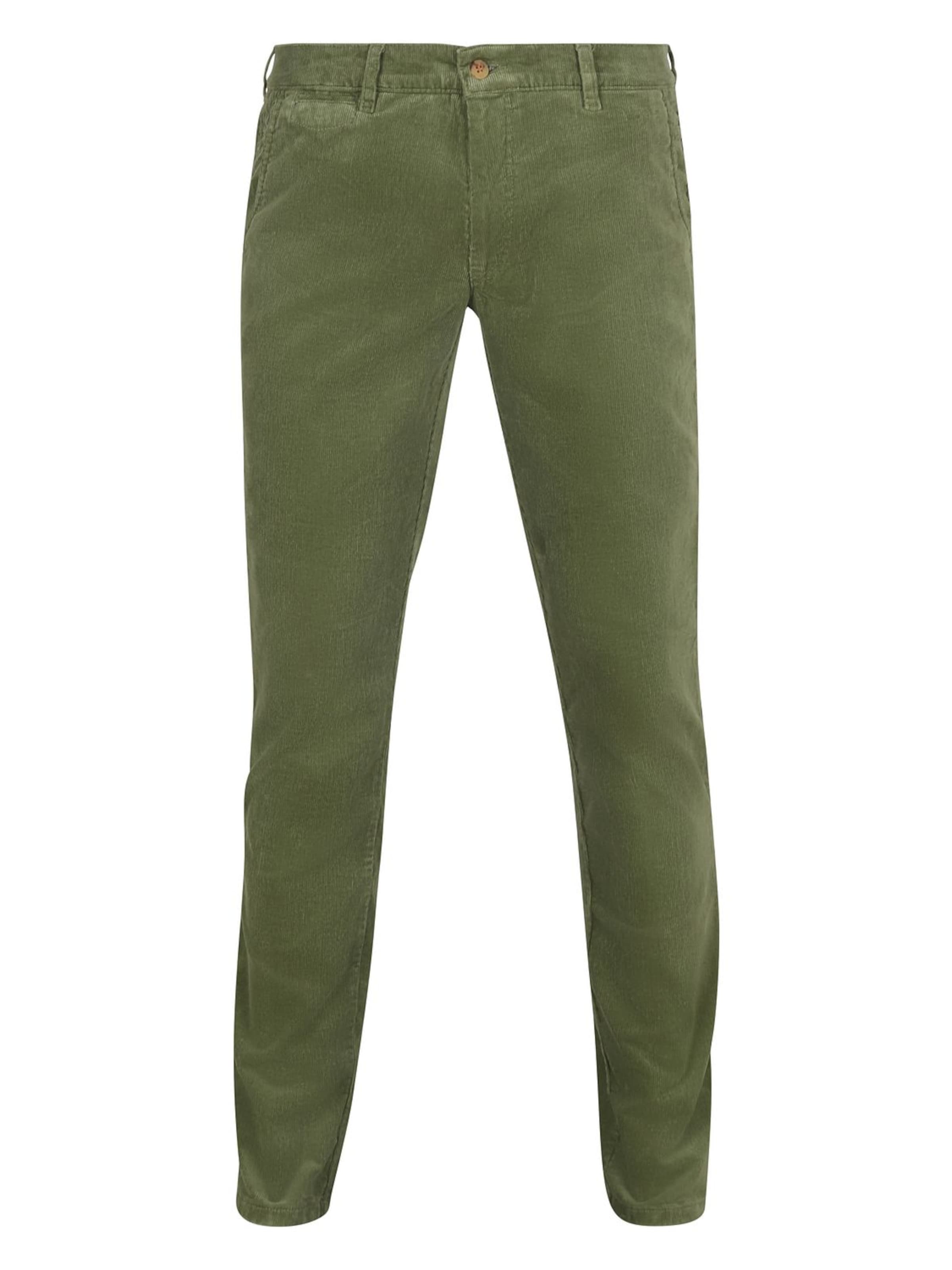 Suitable Chino trousers 'Plato' in Green: front