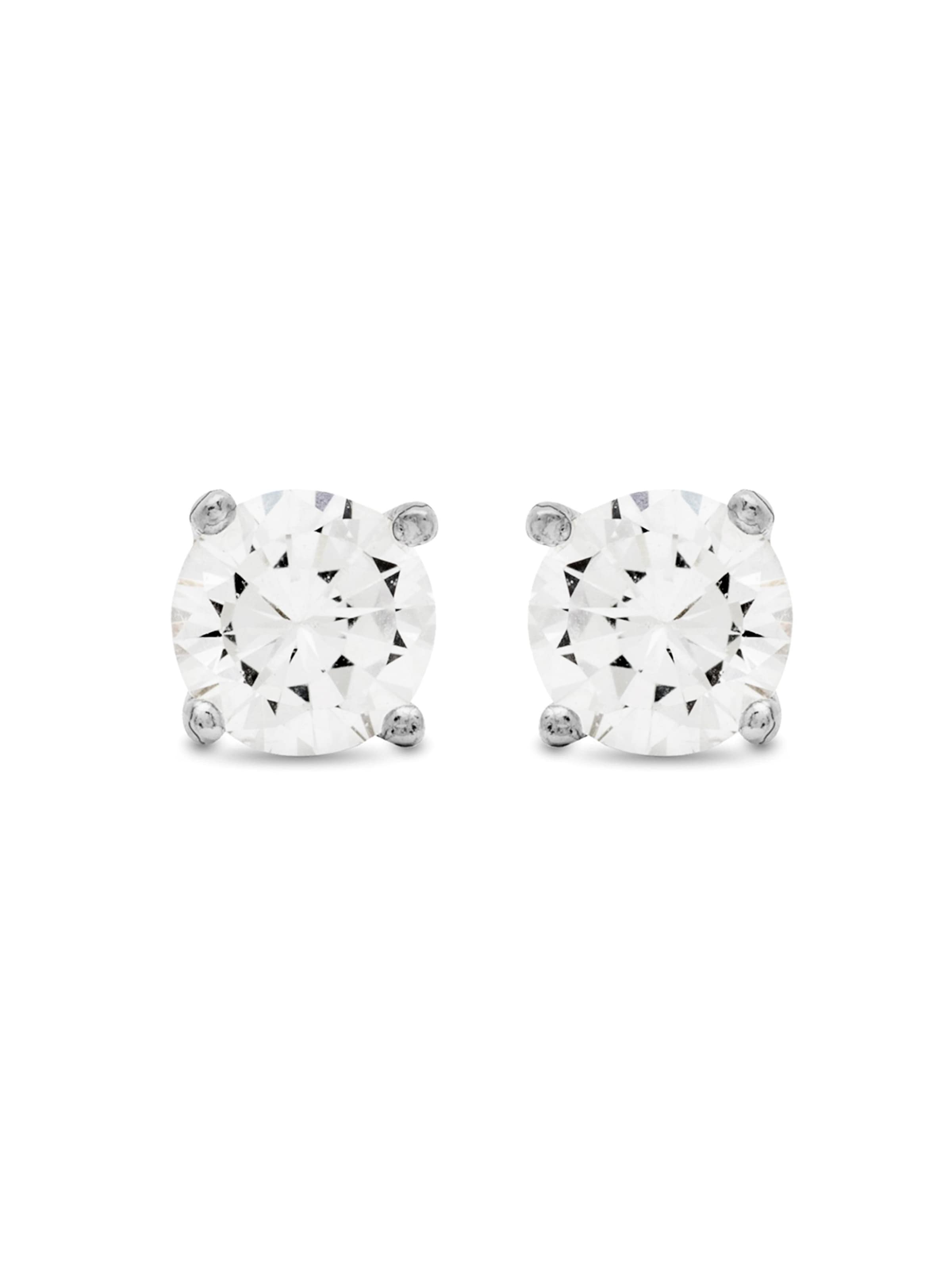 Luxenter Øreringe 'Básico' i sølv: forside