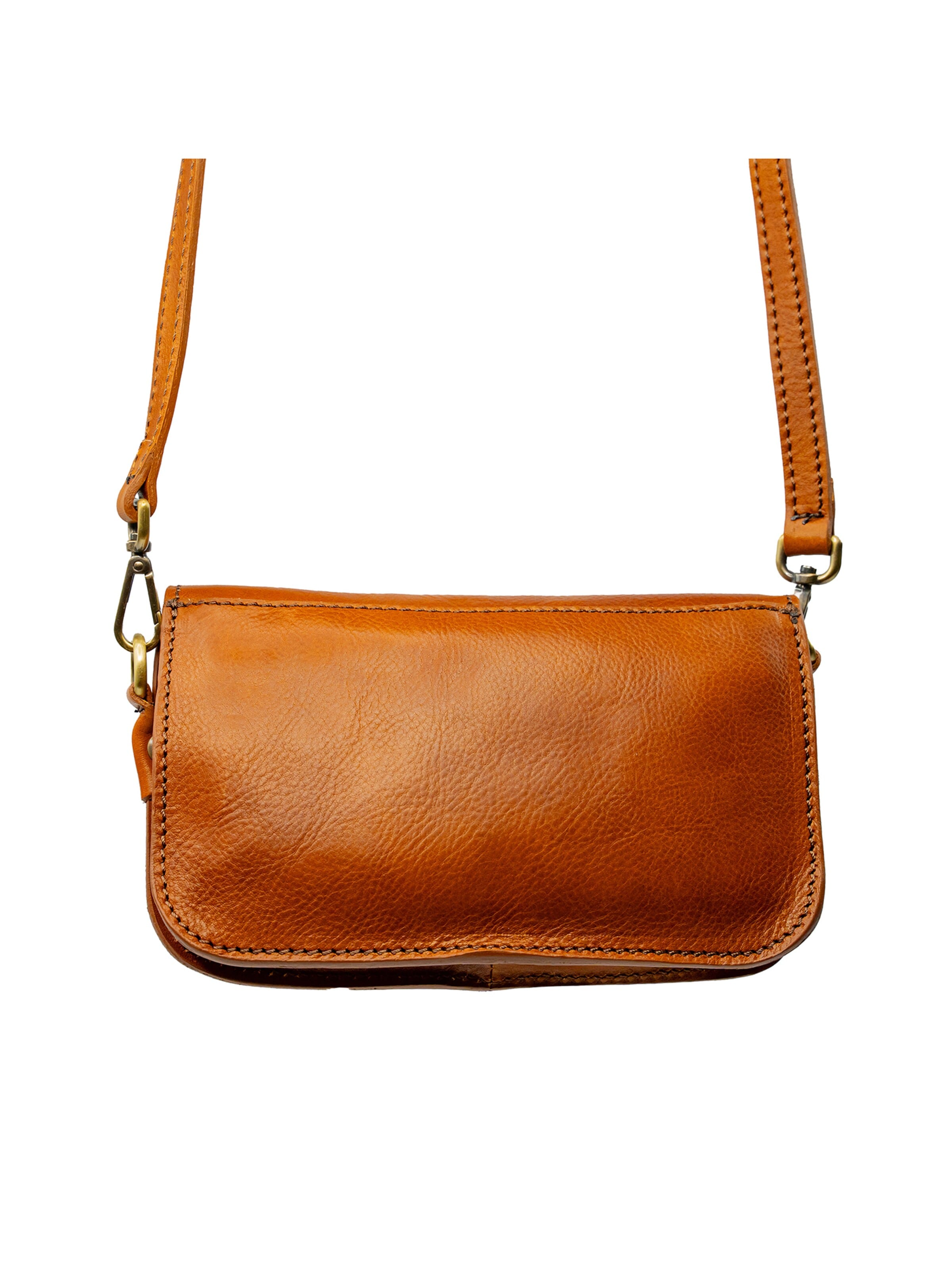 bupell Schultertasche 'Cinzia'‌‌‌‌‌‌‌‌‌ in Braun