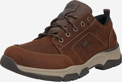 RIEKER Chaussure de sport à lacets en brun foncé, Vue avec produit