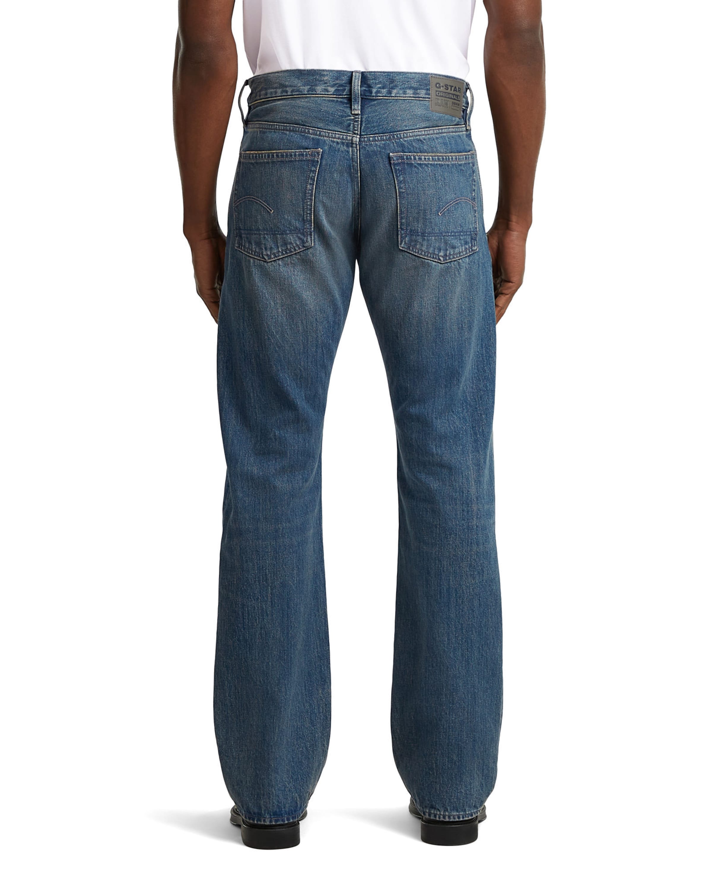 G-STAR Bootcut Jeans 'Lenney Bootcut 2.0' in Blauw