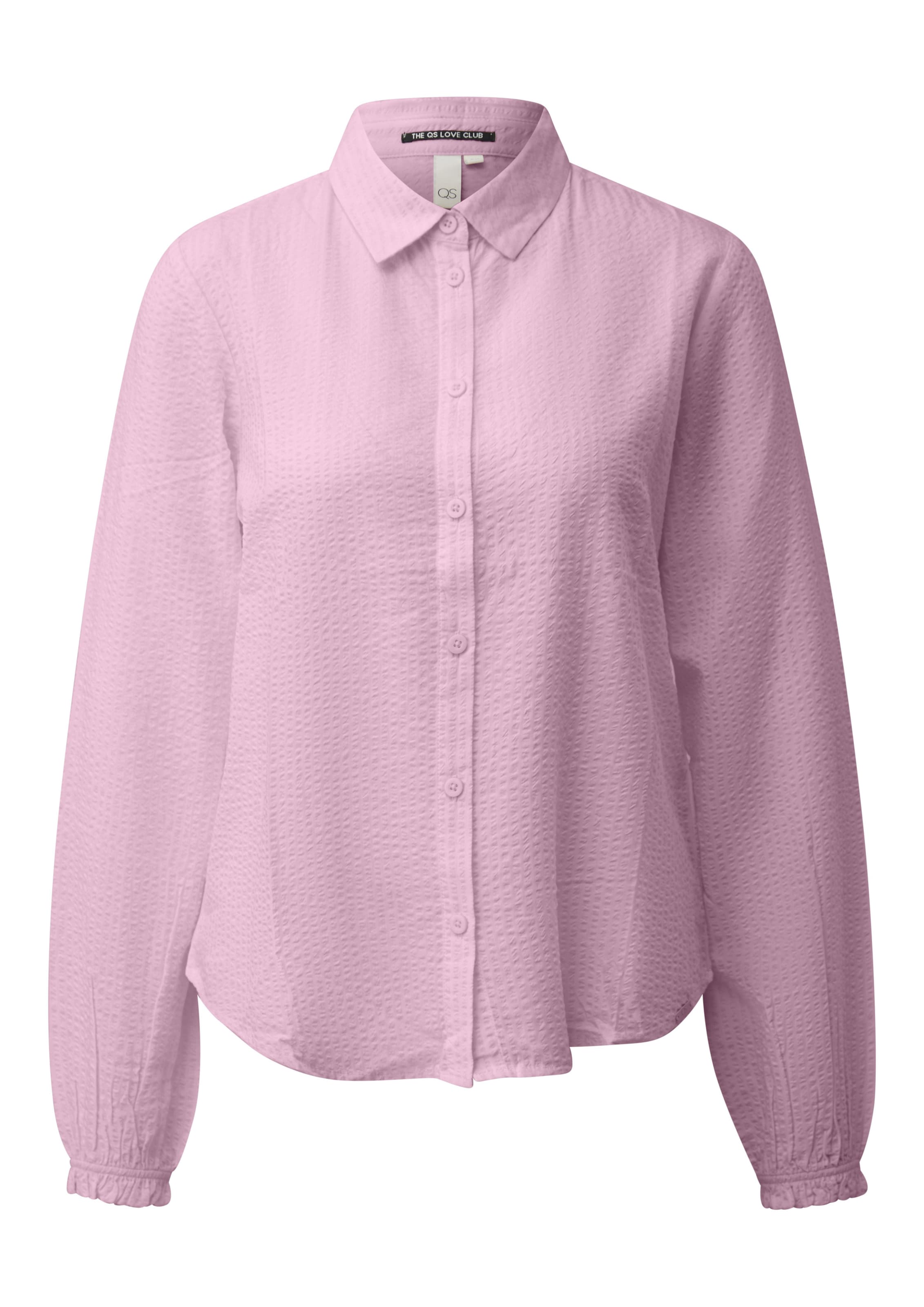 QS Blouse in Roze: voorkant