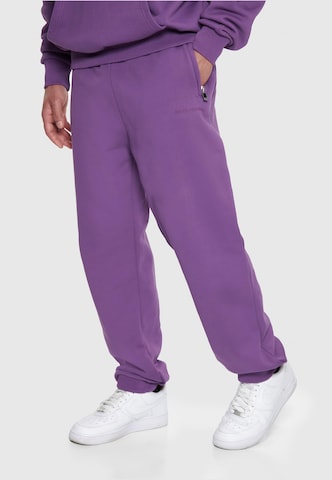 Effilé Pantalon 'Bazix Republiq' Dropsize en violet