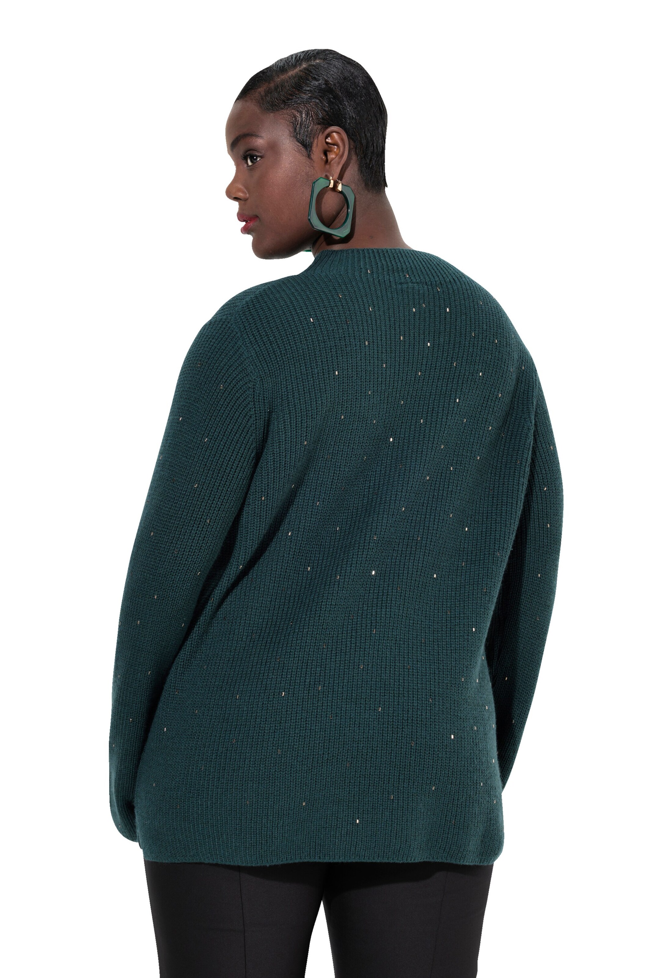 Ulla Popken Pullover in Grün