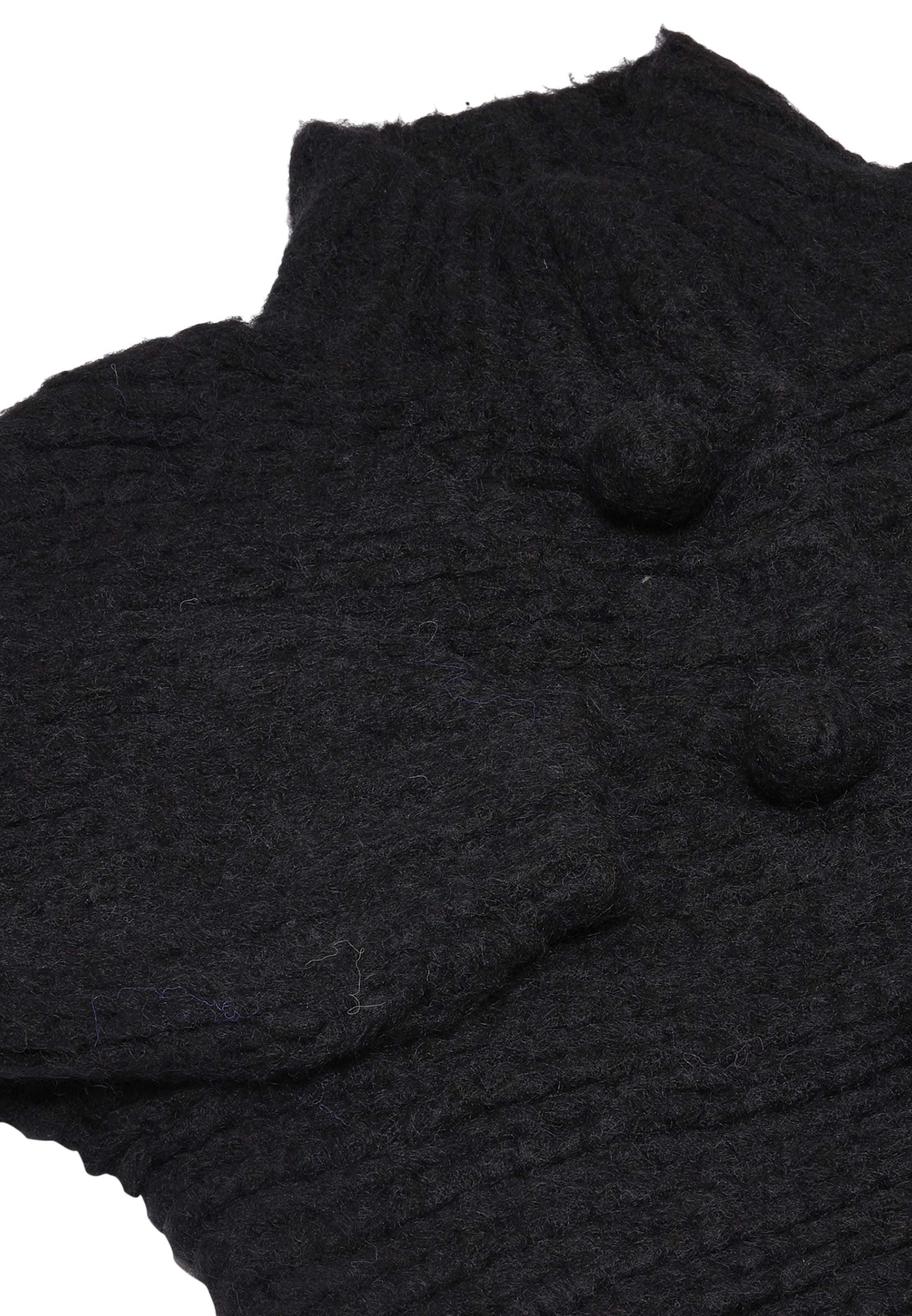 ebeeza Gebreid vest in Zwart