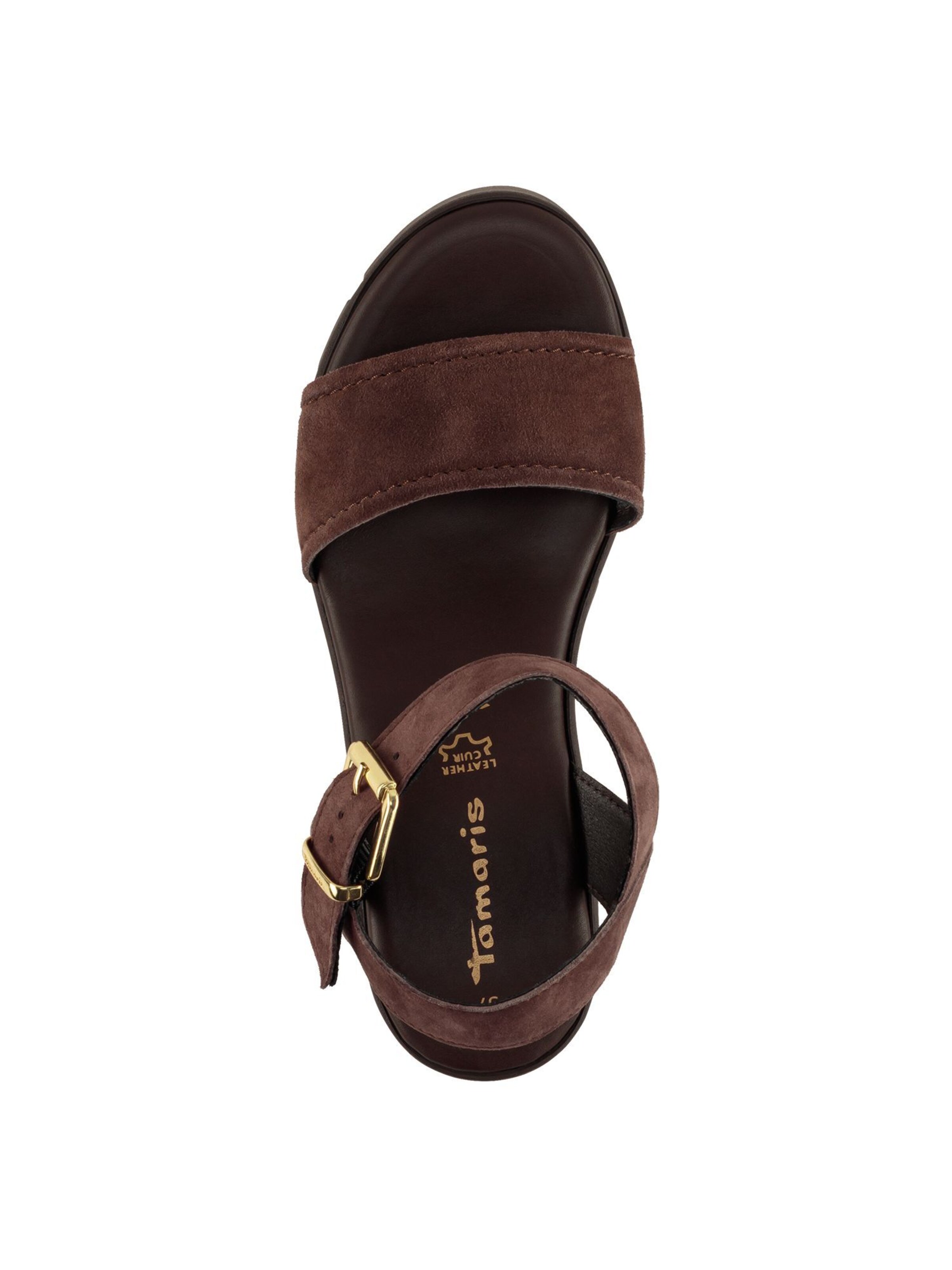 Sandales Tamaris en marron