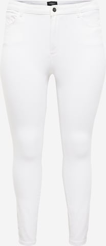 Vero Moda Curve Skinny Jeans 'Phia' in Wit: voorkant