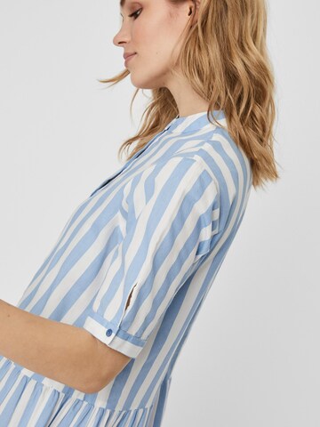 VERO MODA Shirt dress 'Delta' in Blue