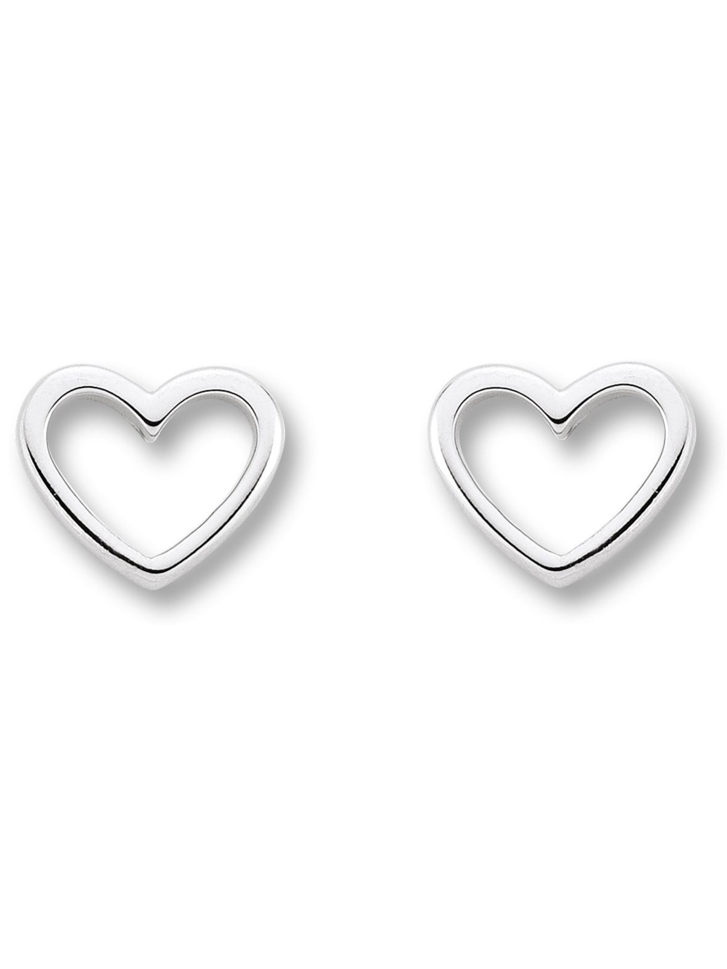 ONE ELEMENT Ohrringe in Silber: Vorderseite