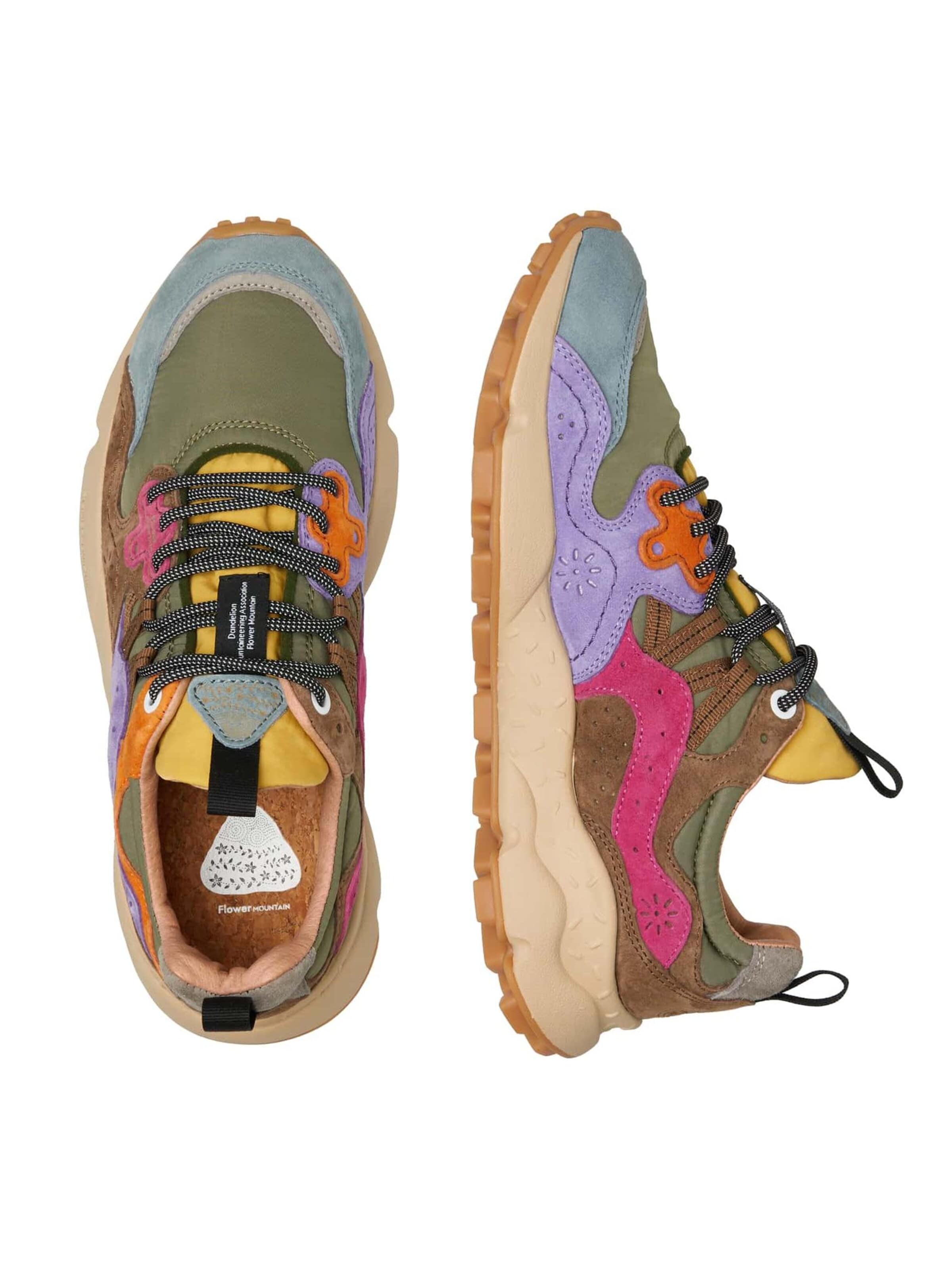 Flower Mountain Sneakers laag 'YAMANO 3 UNI' in Gemengde kleuren