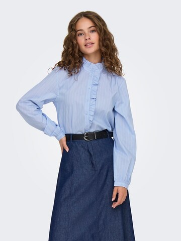 JDY Blouse 'JDYMIO' in Blauw: voorkant