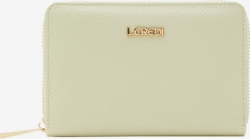 L.CREDI Wallet 'Perla' in Beige: front