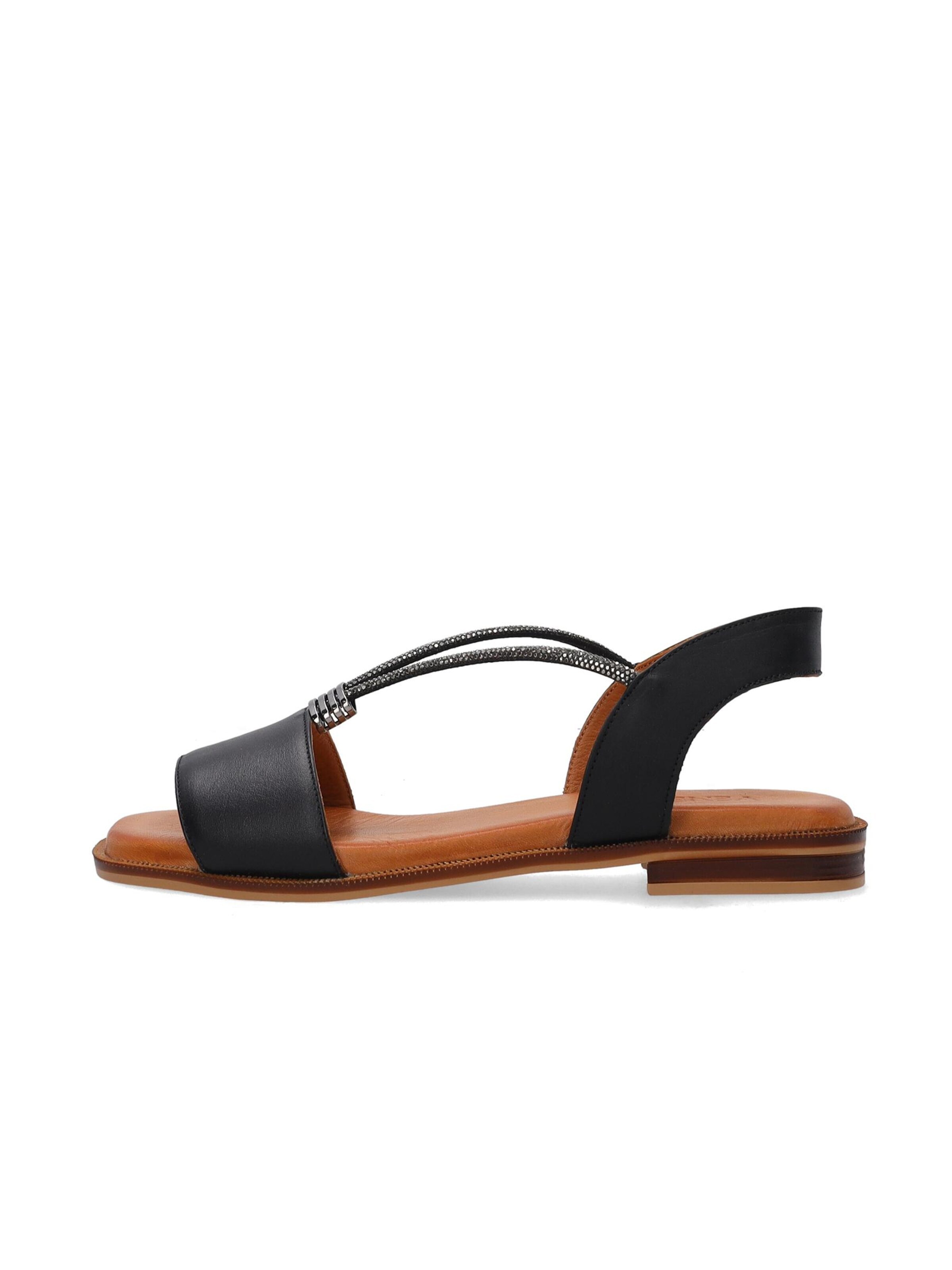 VENEZIA Sandals 'Venezia' in Black: front