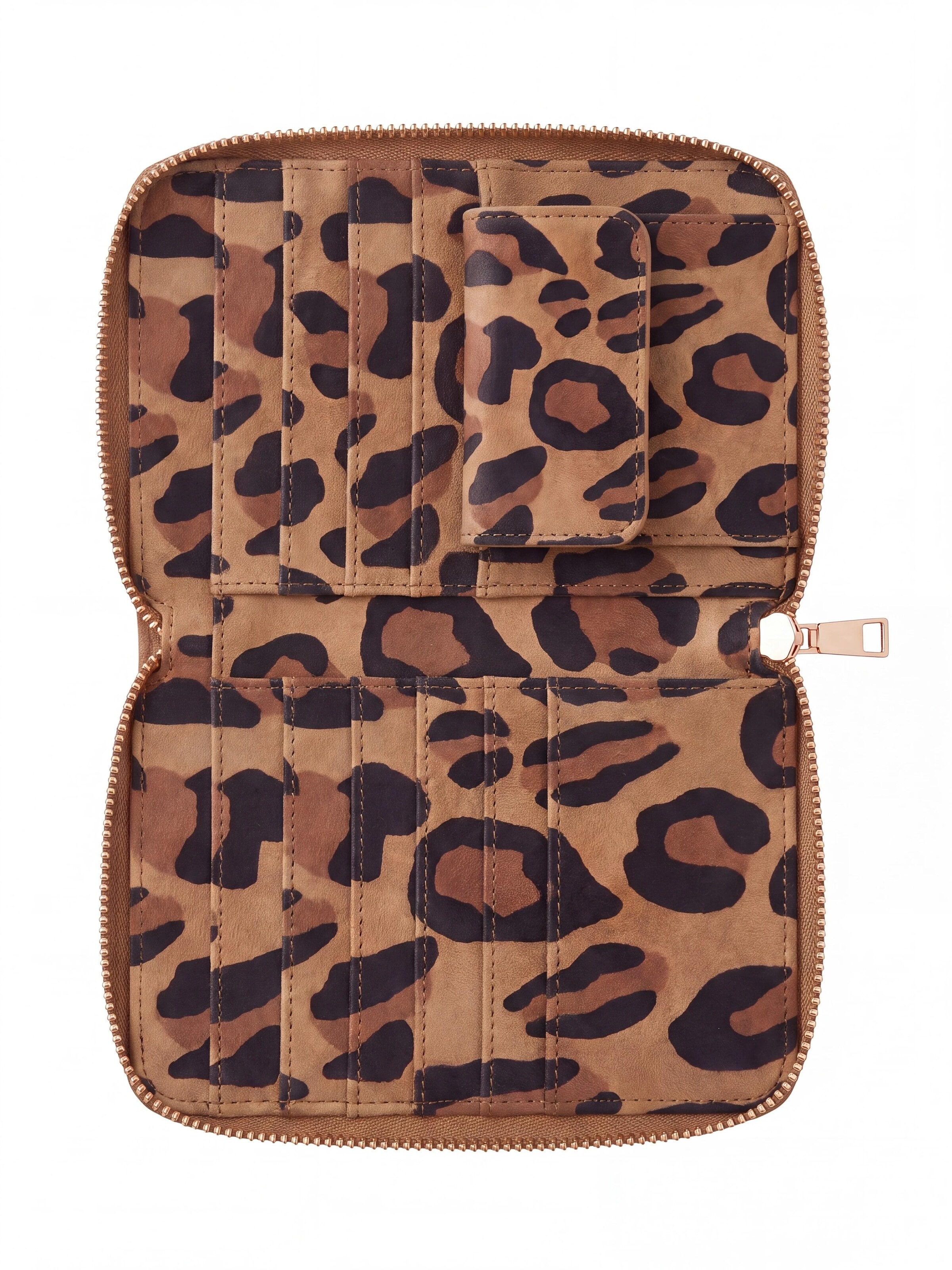 MILLYMILK® Wallet 'SAVANA MEDIUM' in Brown