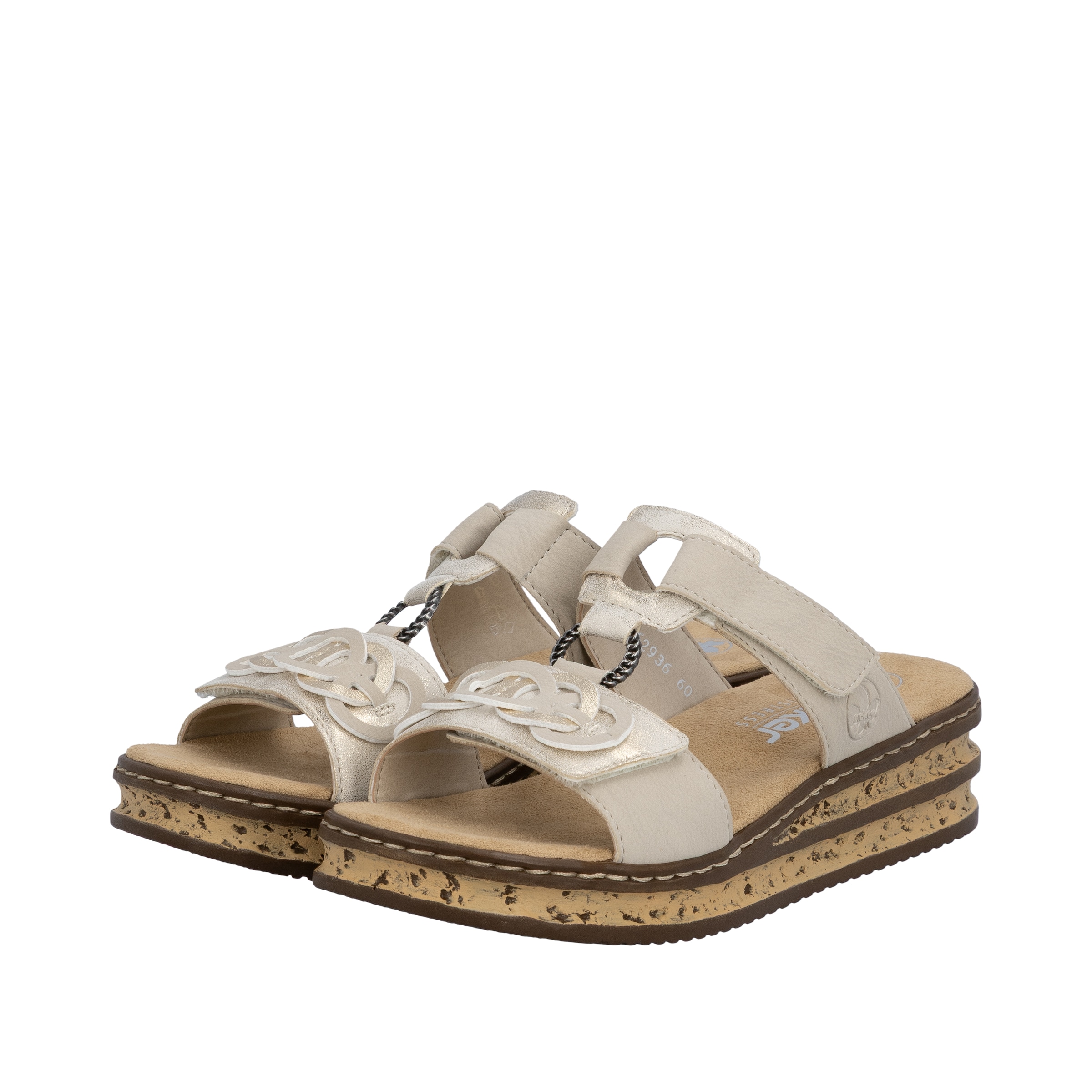 Rieker Mules in Beige