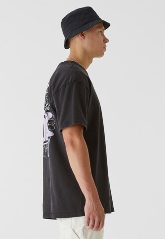 Lost Youth Shirt 'Skate' in Zwart