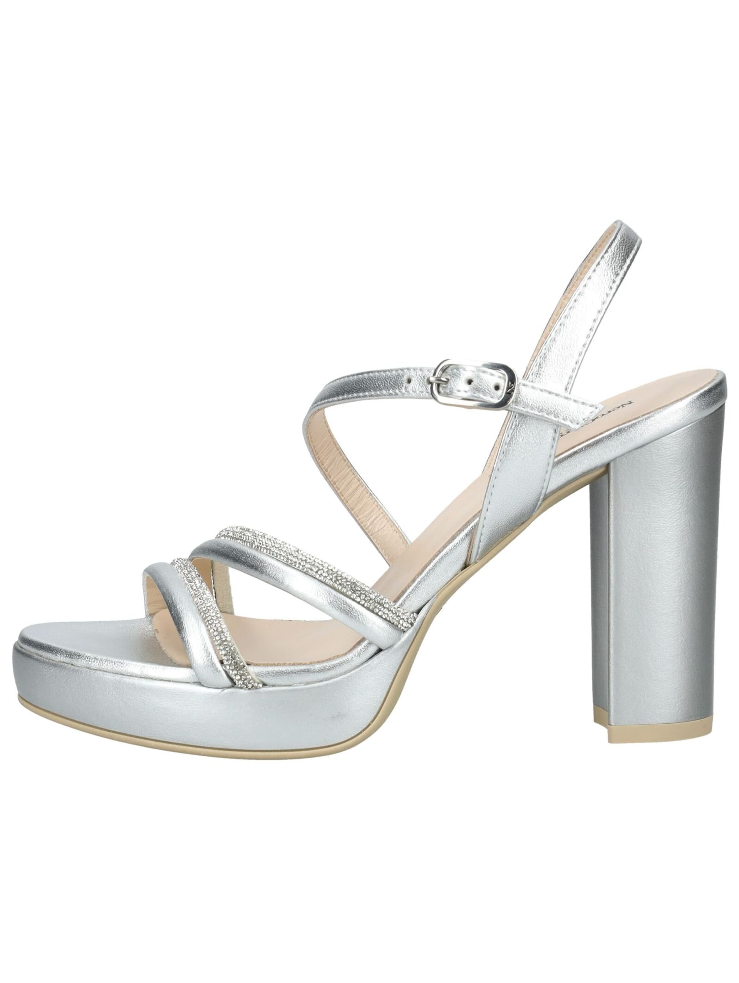 Sandales Nero Giardini en argent