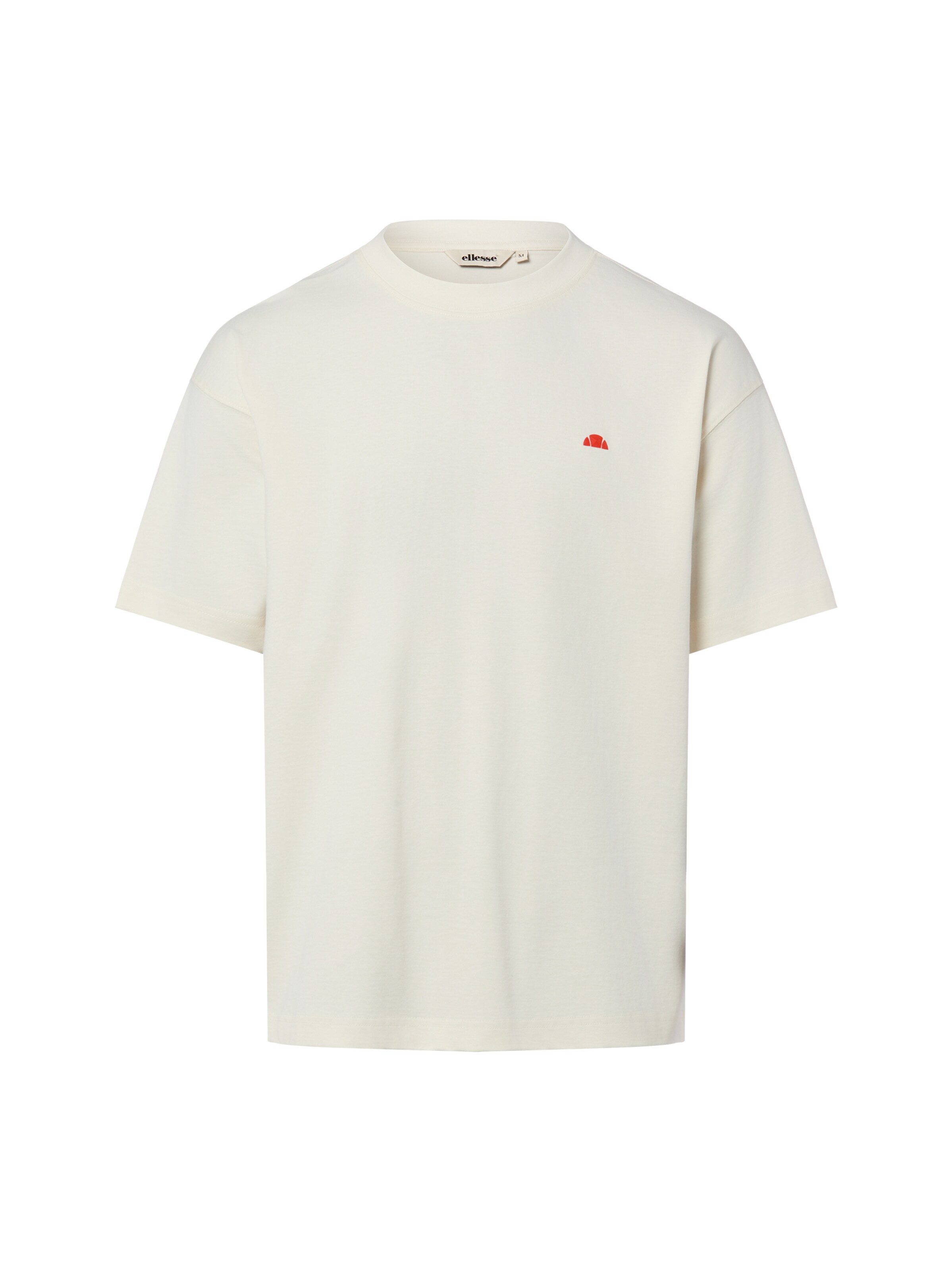 ELLESSE T-Shirt 'Leonardos' in ecru / orangerot, Produktansicht