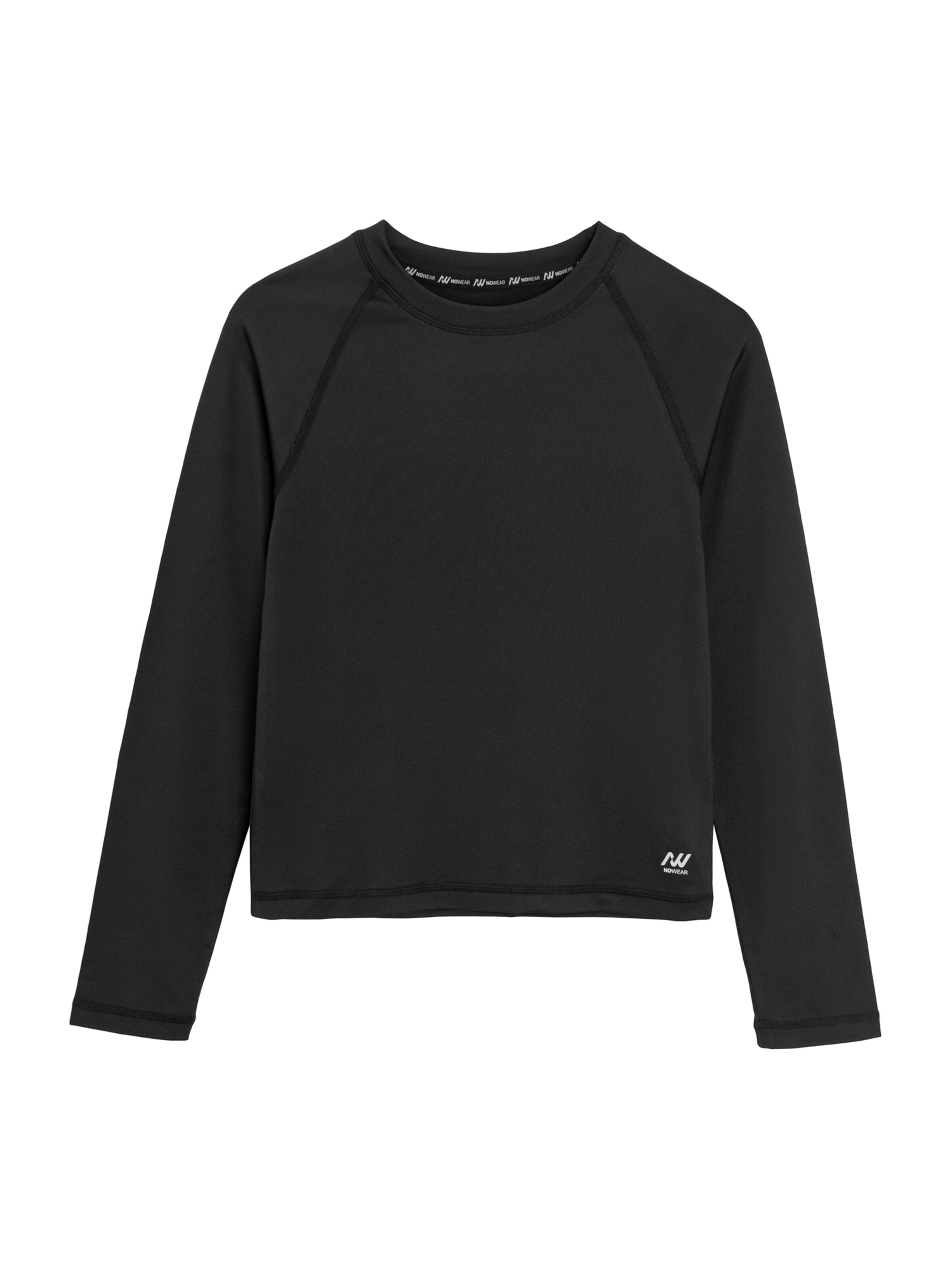 NoWear Tričko - Čierna: predná strana