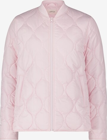 Cartoon Between-Season Jacket in Pink: front