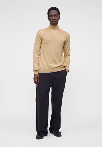 HUGO Pullover 'San Thomas' i beige