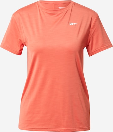Reebok Sport Performance Shirt in Orange: front