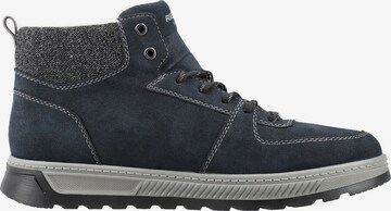 Rieker Lace-Up Boots in Blue