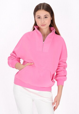 myMo ATHLSR Sweatshirt in Pink: front