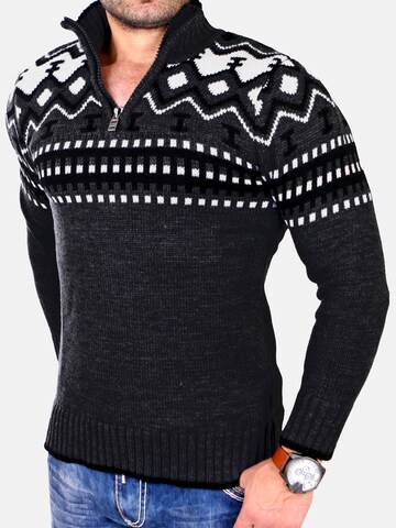 Reslad Sweater 'RS3110' in Grey: front