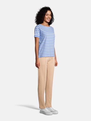 salzhaut Shirt 'OPDEELEN' in Blauw