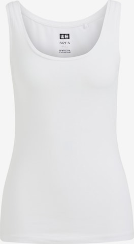 Top di WE Fashion in bianco: frontale