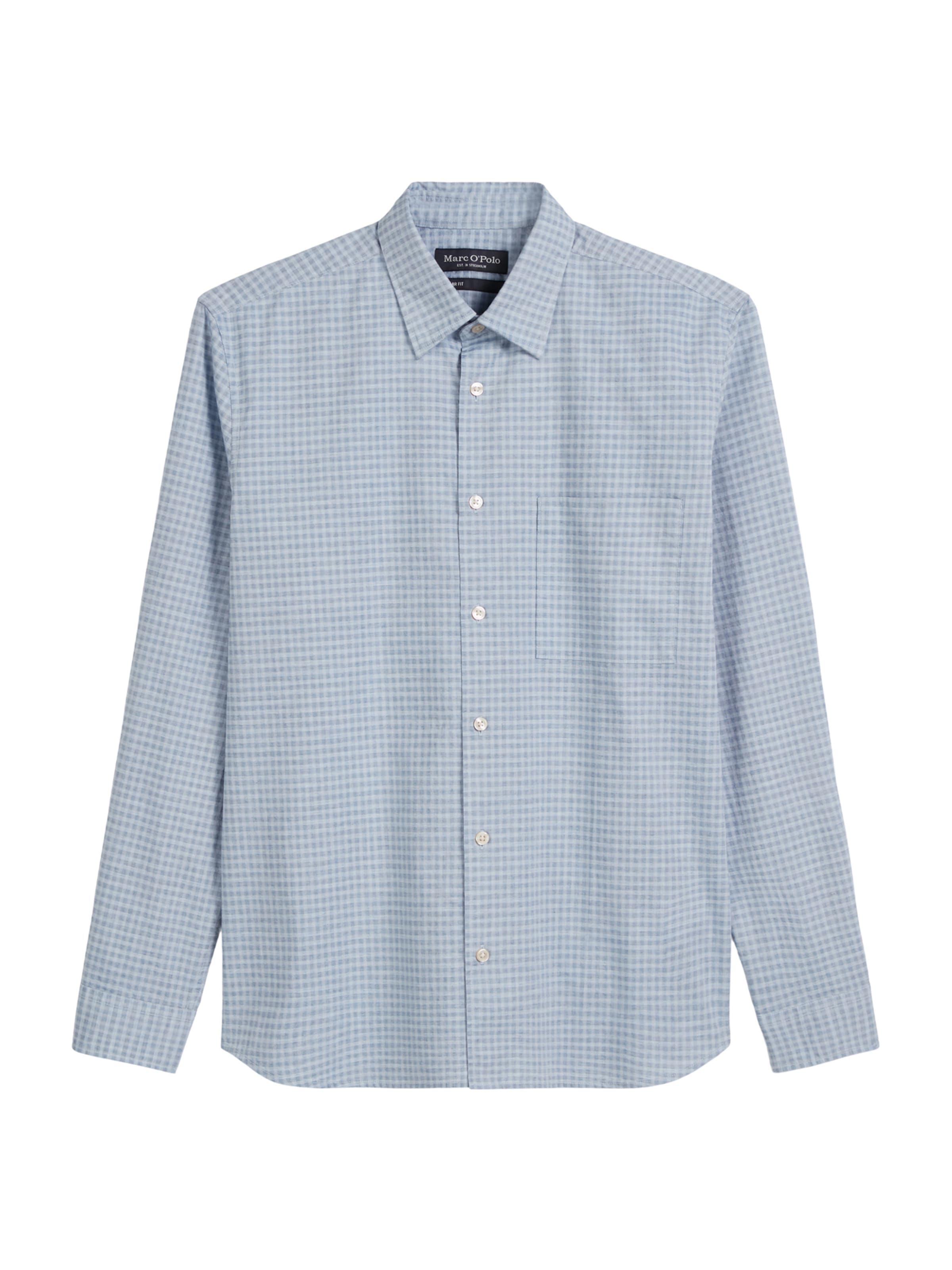 Marc O'Polo Regular fit Πουκάμισο σε μπλε: μπροστά