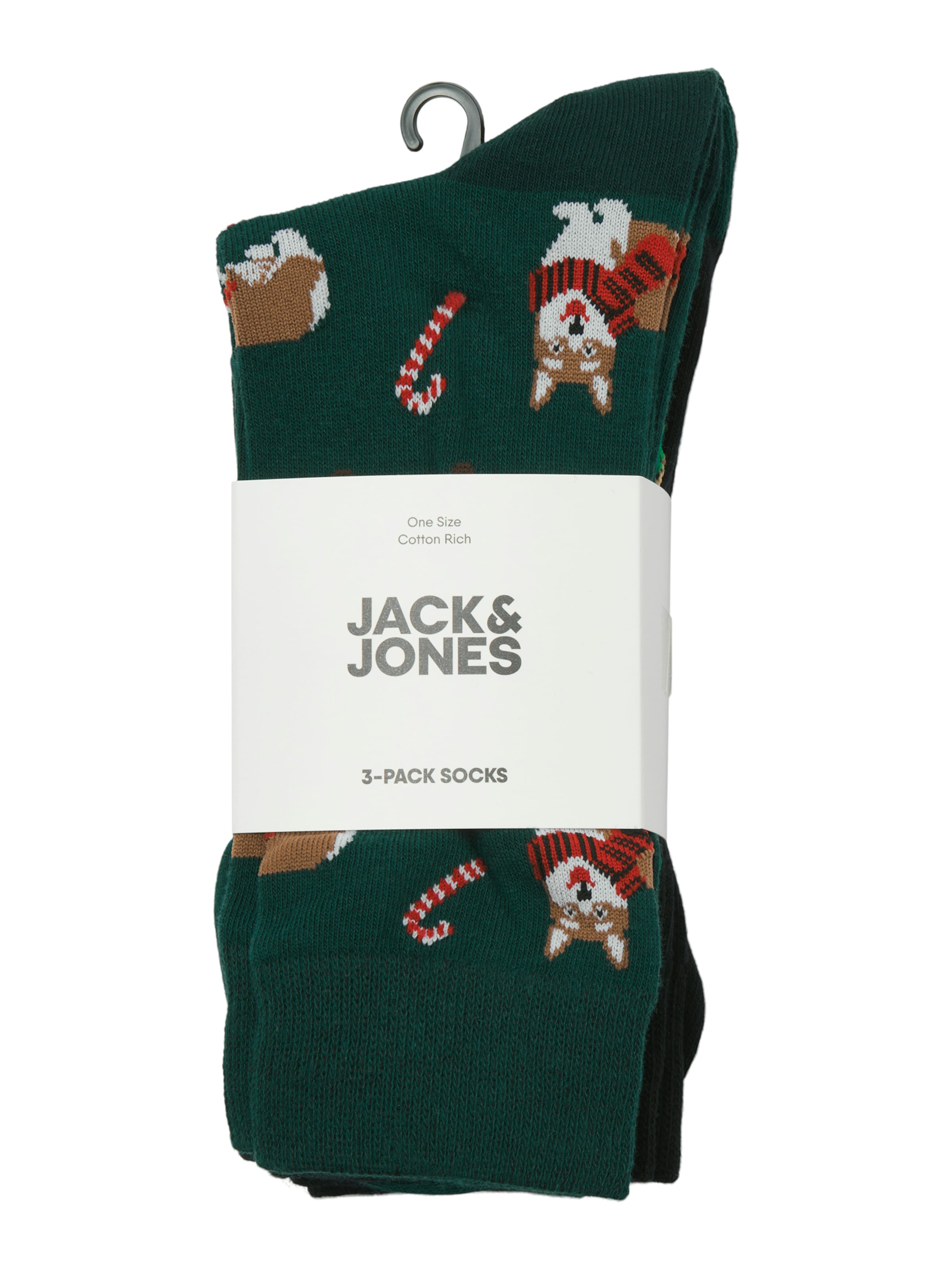 Șosete 'JACXMAS' de la JACK & JONES pe albastru