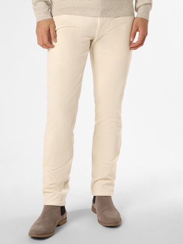 FYNCH-HATTON Regular Pants in Beige: front