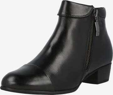 GERRY WEBER Ankle Boots in Black: front