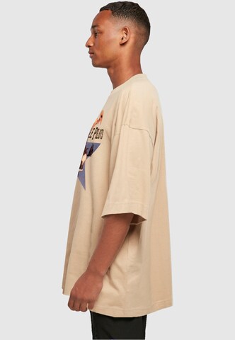 T-Shirt 'Stone Temple Pilots - Cowgirl' Merchcode en beige