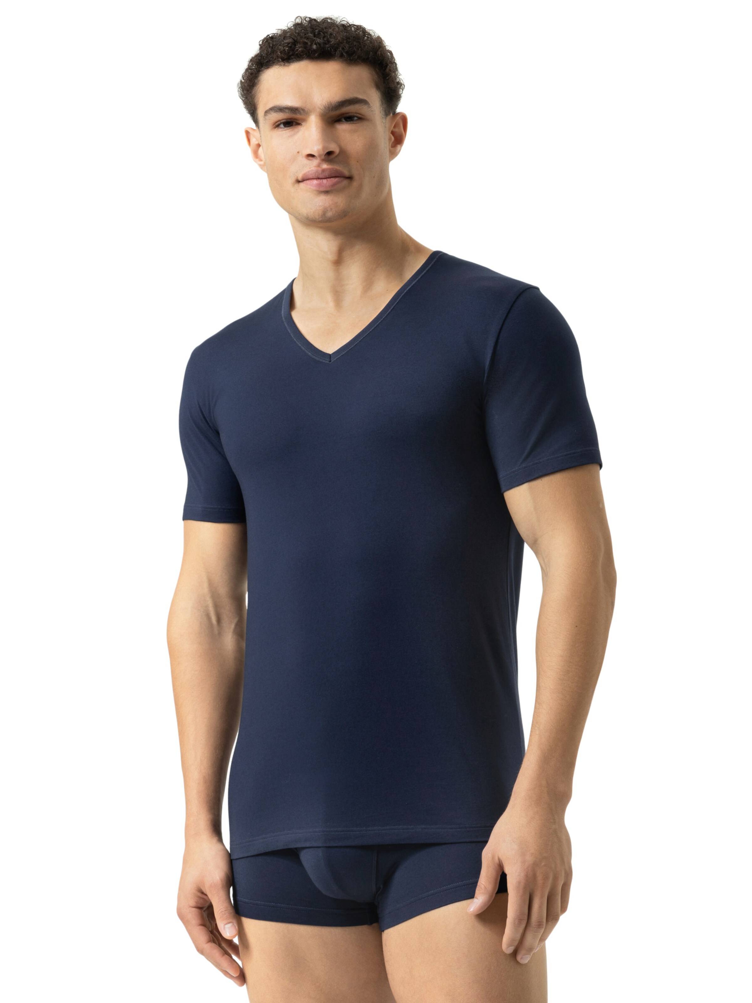 Mey Unterhemd in Blau: Vorderseite