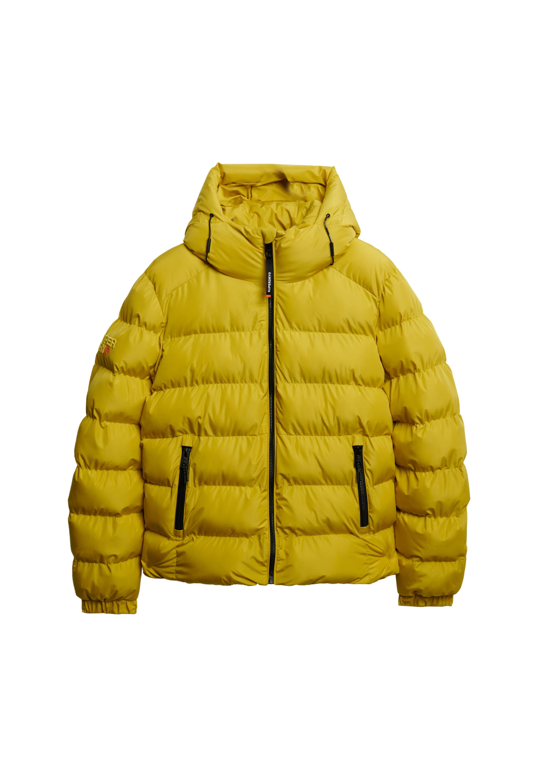 Veste d’hiver Superdry en jaune : devant