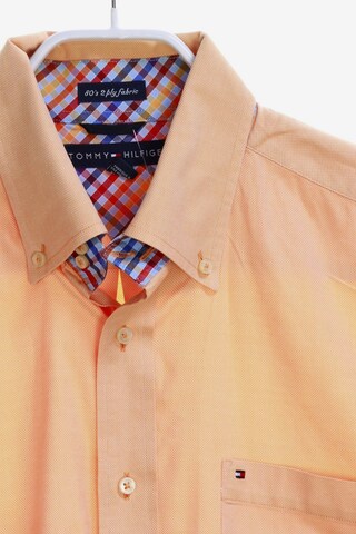 TOMMY HILFIGER Button-down-Hemd L in Orange